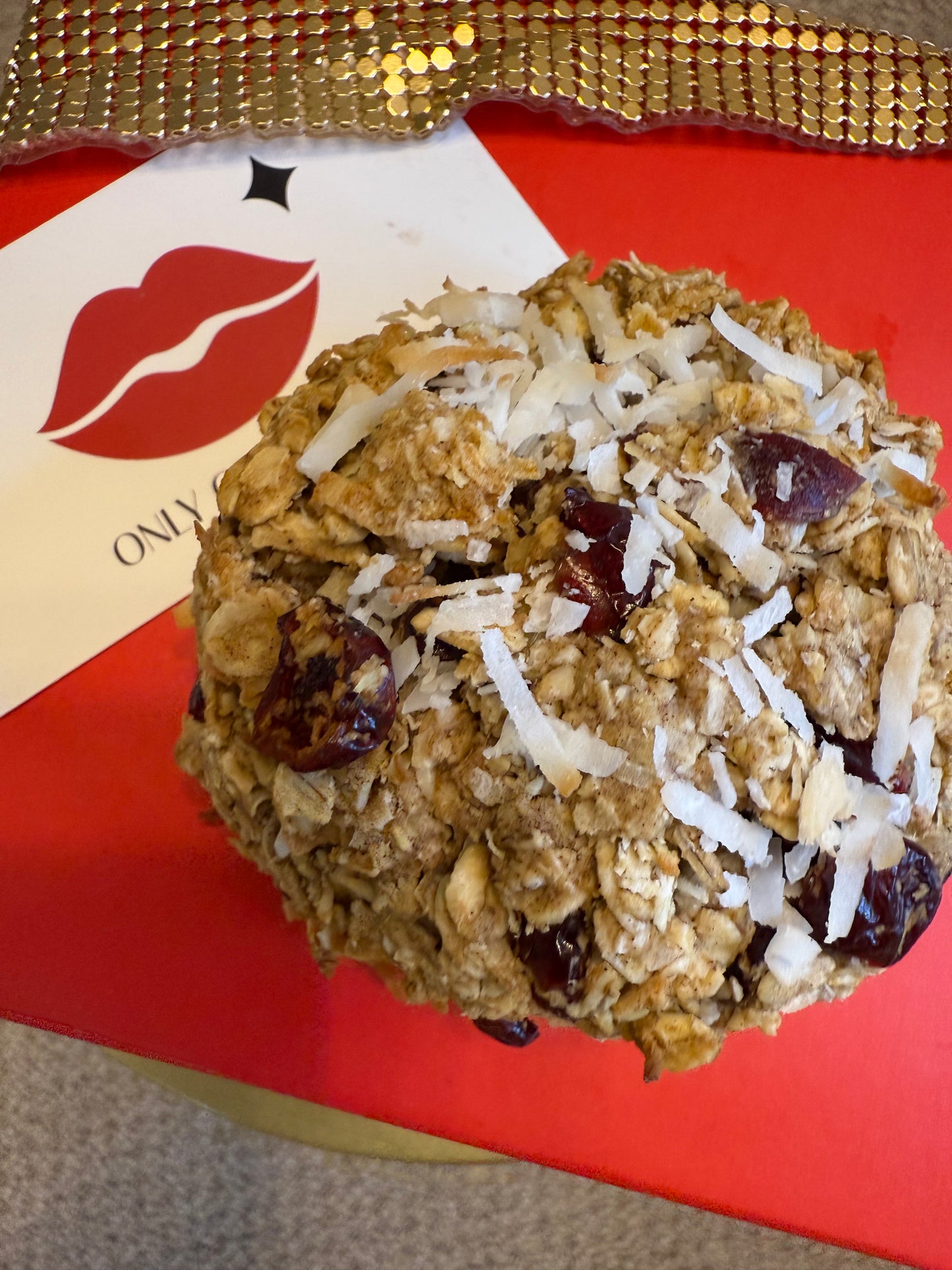 Breakfast in Bed- Oatmeal Cranberry Coconut Cookies
