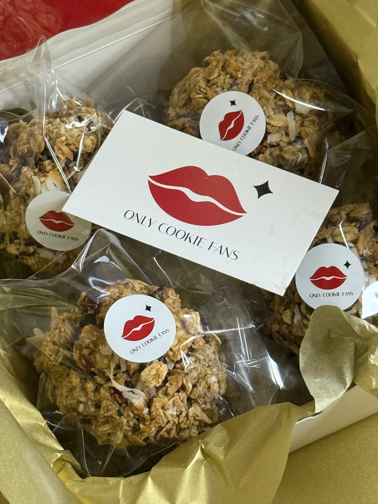 Breakfast in Bed- Oatmeal Cranberry Coconut Cookies